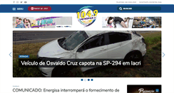 Desktop Screenshot of fmmetropole.com.br